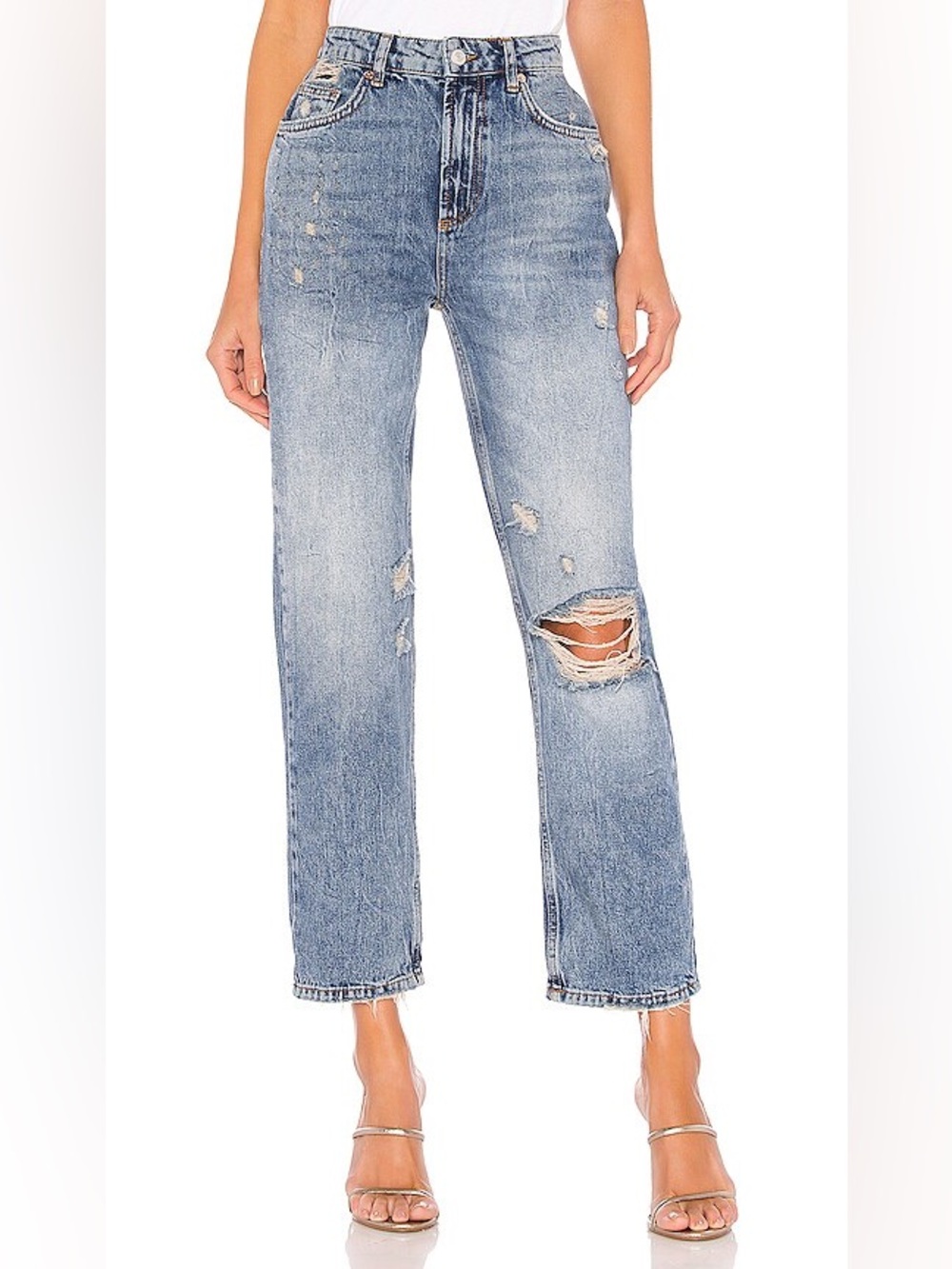 Free People We the Free Dakota Straight Leg Jeans | 27